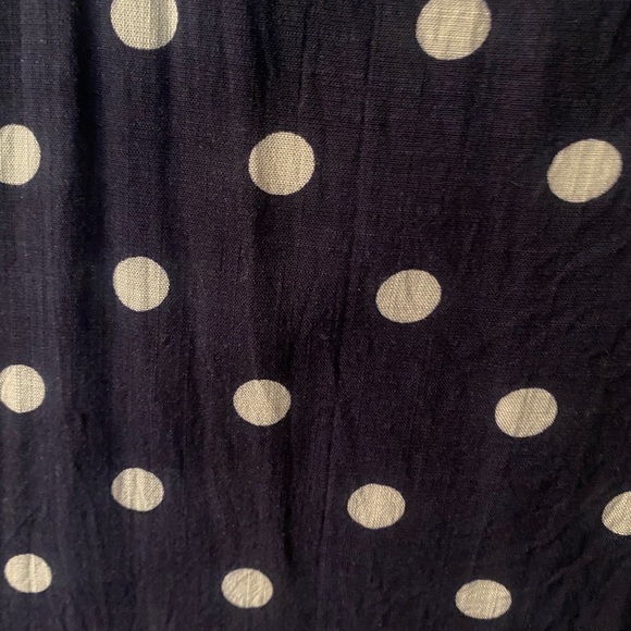 Torrid Navy Blue Polka Dot Tank Size 5 - Picture 4 of 4